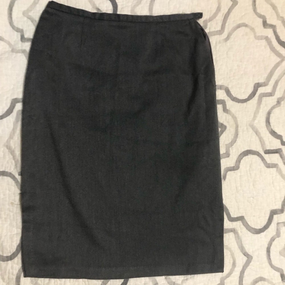 Express charcoal gray pencil skirt